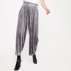NEW Revolve Endless Rose Velvet Pleated Trousers